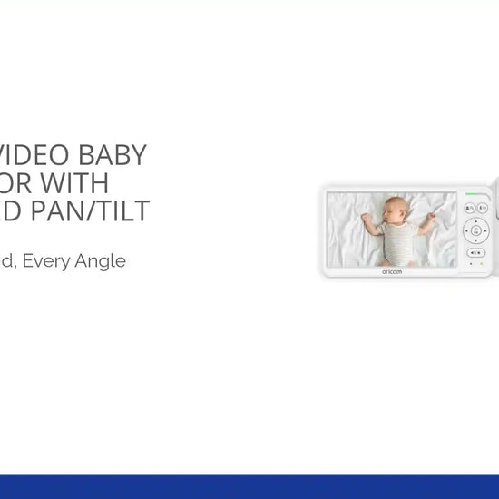 SC640 6" Video Baby Monitor with Motorised Pan/Tilt by@Outfy