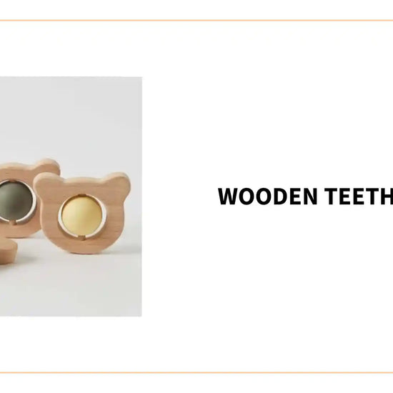 Wooden Teether Bear by@Outfy