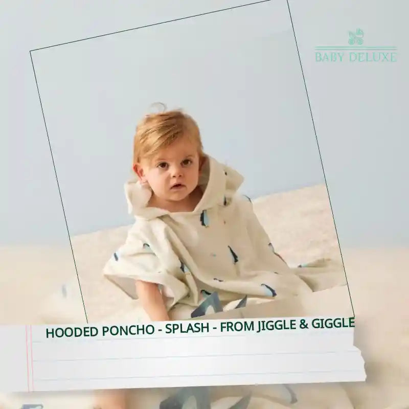 Hooded Poncho - Splash - from Jiggle &amp; Giggle by@Outfy