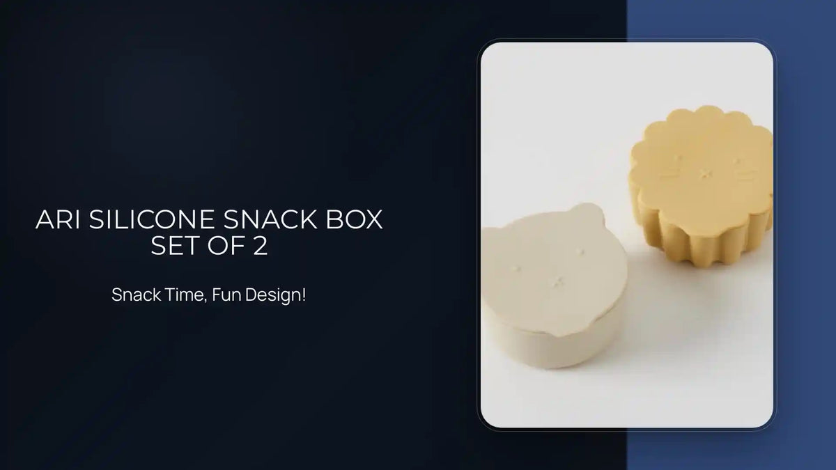 Ari Silicone Snack Box Set Of 2 by@Outfy