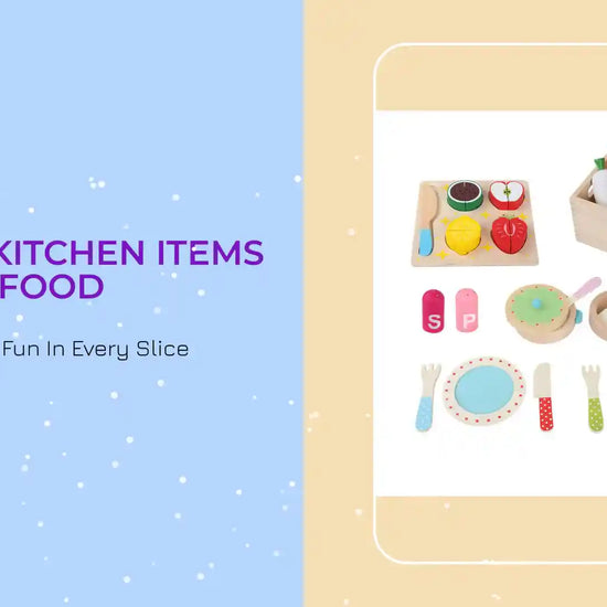 Wooden Kitchen Items &amp; Food by@Outfy