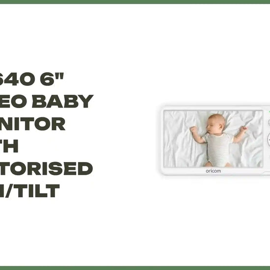 SC640 6" Video Baby Monitor with Motorised Pan/Tilt by@Outfy