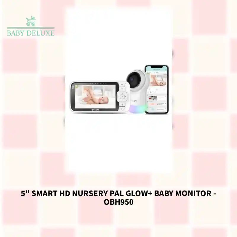 5" Smart HD Nursery Pal Glow+ Baby Monitor - OBH950 by@Outfy