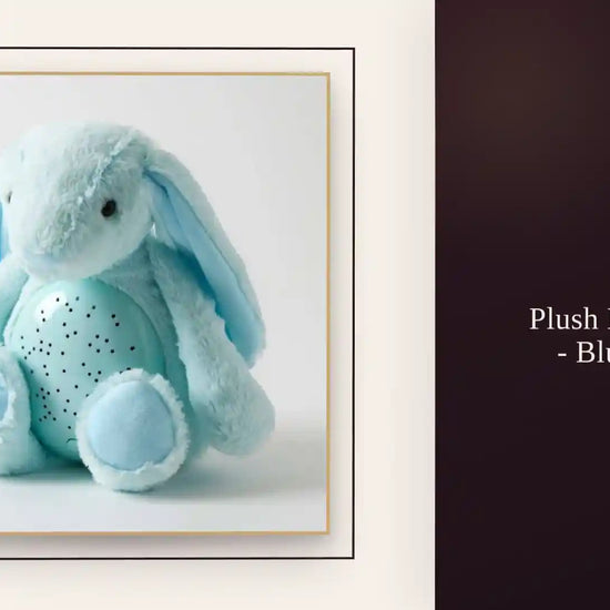 Plush Night Light - Blue Bunny by@Outfy