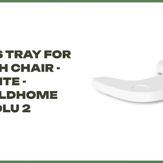ABS Tray for High Chair - White - Childhome Evolu 2 by@Outfy