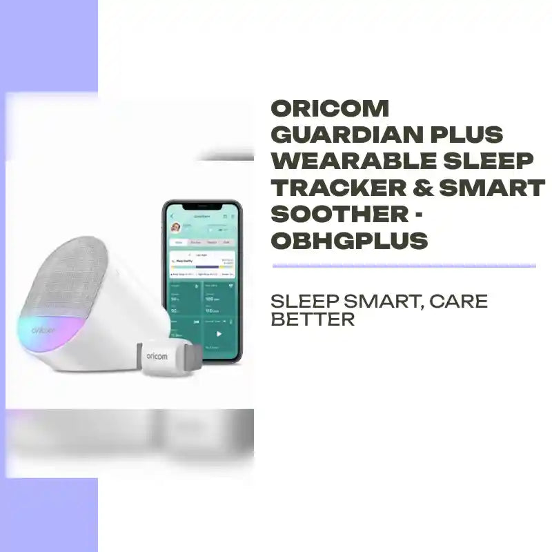 Oricom Guardian Plus Wearable Sleep Tracker & Smart Soother - OBHGPLUS by@Outfy