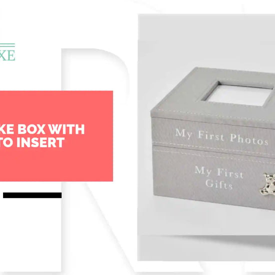 Keepsake Box with Photo Insert by@Outfy