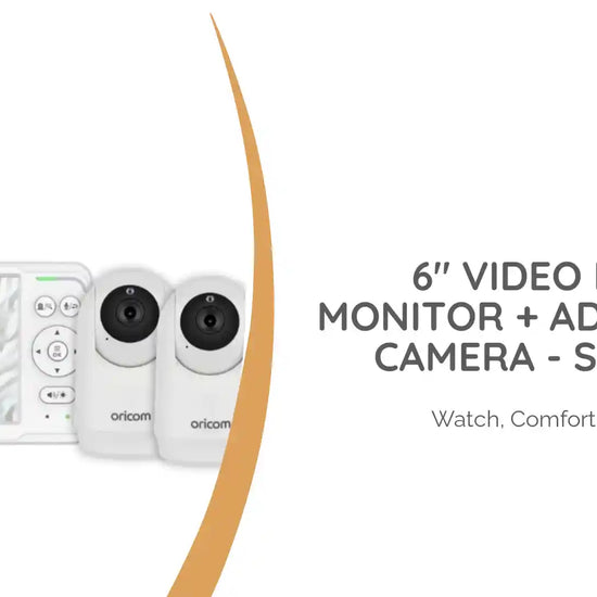 6" Video Baby Monitor + Additional Camera - SC640-2 by@Outfy
