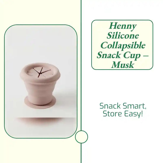 Henny Silicone Collapsible Snack Cup &ndash; Musk by@Outfy