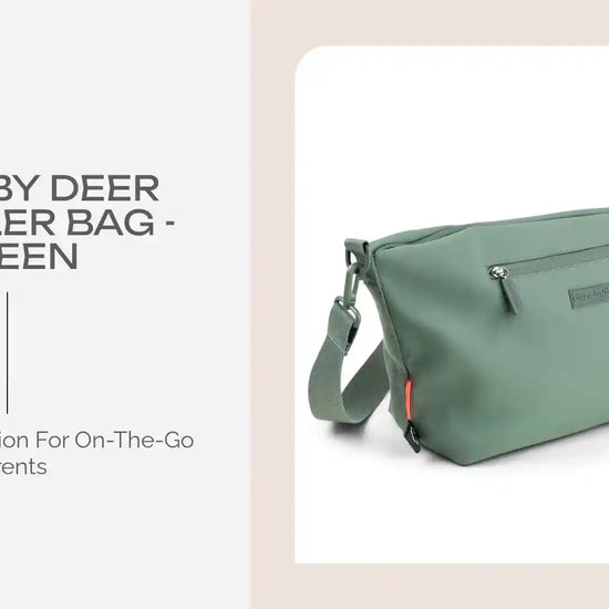Done by Deer Stroller Bag - Green by@Outfy
