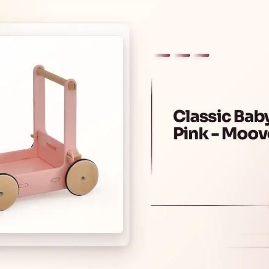 Classic Baby Walker - Pink - Moover by@Outfy