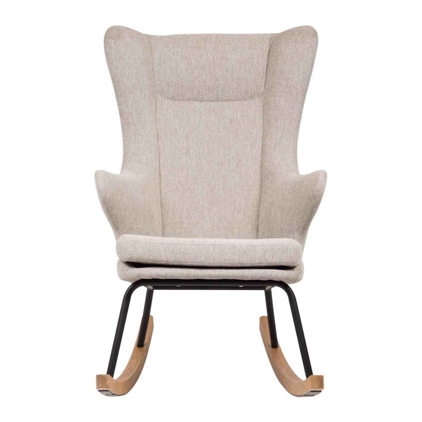 Rocking Nursing Chair - Quax - Sand Grey