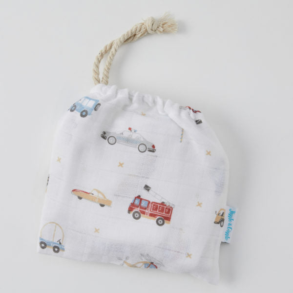 Transport Muslin Bib Set of 2