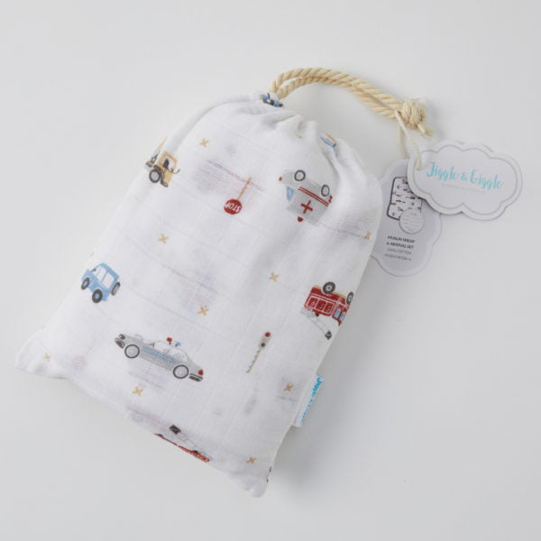 Transport Muslin Wrap & Arrival Card