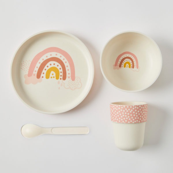 Bamboo 4pc Dinner Sets - Whimsical