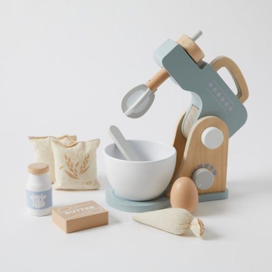 Wooden Mixer Set